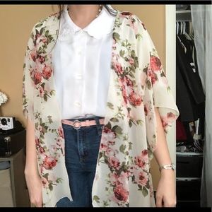 Floral kimono